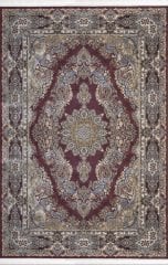 Artemis Halı Sılk 5156B KEMİK BORDO