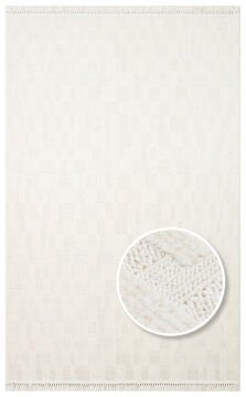 Eko Halı Joy Bohem Halı JOY 02 White