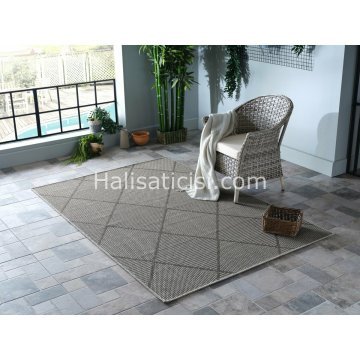 Gümüşsuyu Halı Deco Natural 11839 Gri