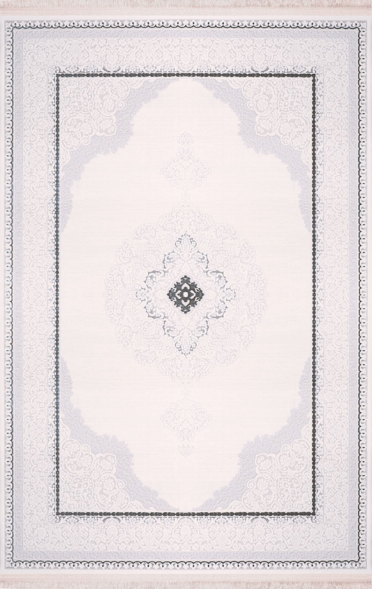 Nexus Halı Albina Göbek Desenli Salon Halısı 5435 Gri