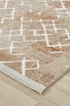 Seyran Halı Asya Akrilik salon Halısı 521 Terra