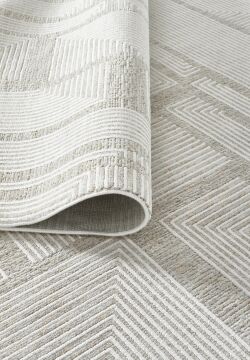 Apex Mono Luxe Salon Halısı 4031 Gri