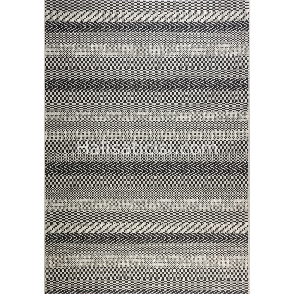 Gümüşsuyu Halı Deco Natural 11840 Bej Siyah