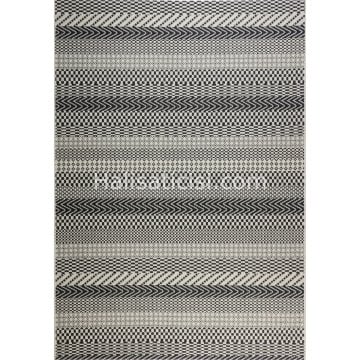 Gümüşsuyu Halı Deco Natural 11840 Bej Siyah