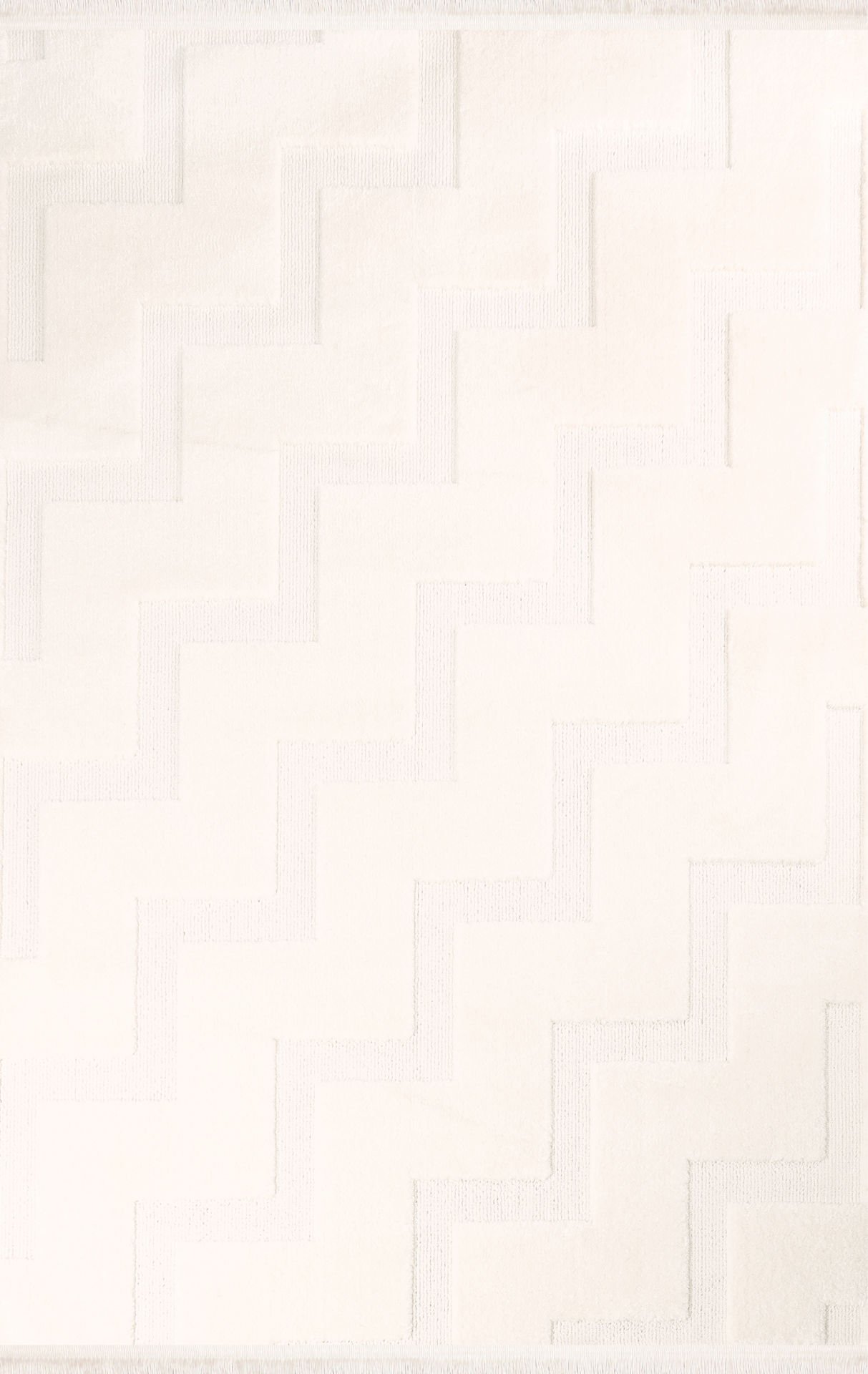 Nexus Halı Thalia Kesme Halı 658 Beyaz 100 cm