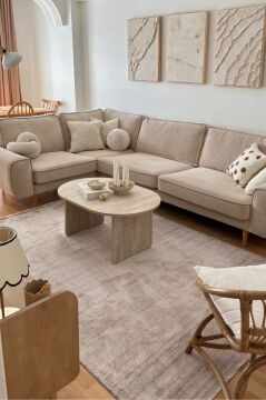 Apex Halı Truva Akrilik Halı Koleksiyonu 6651 Krem