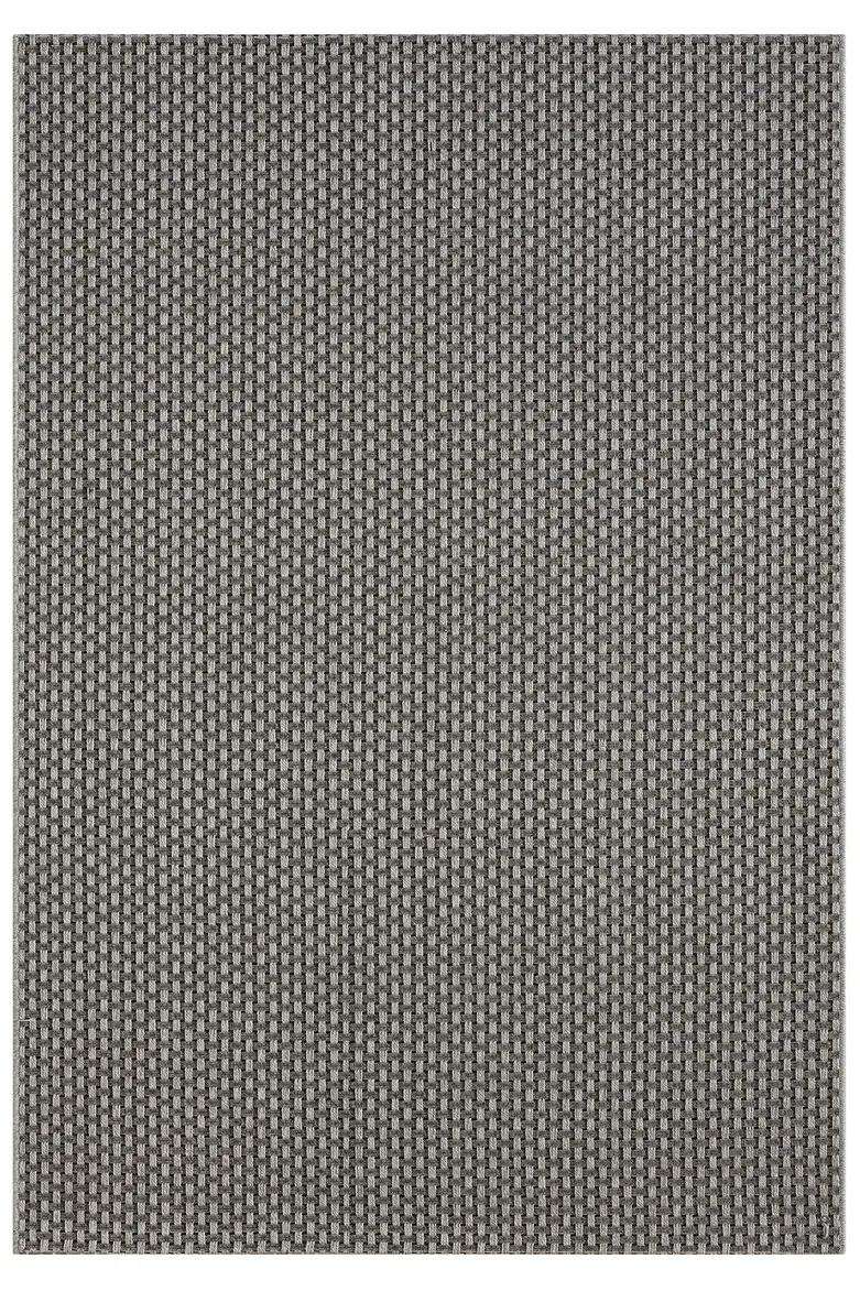 Instagram Catty Hasır Halı Sepet Desen Gri