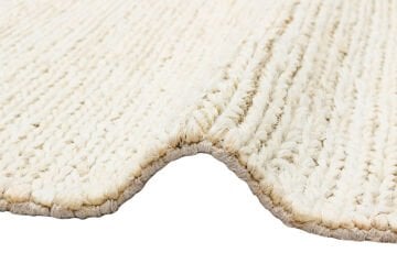 Eko Halı Choti El Dokuma Naturel Jüt Hasır Halı White