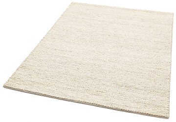 Eko Halı Choti El Dokuma Naturel Jüt Hasır Halı White