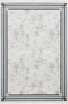 Simge B771 BEYAZ GRİ 118x190