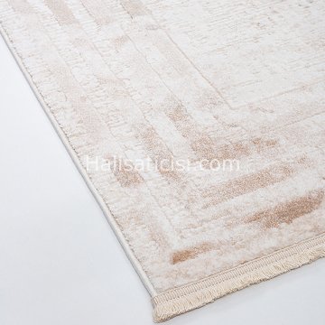 Bahariye Halı Ezgi Özel Ebat B078 Krem Bej