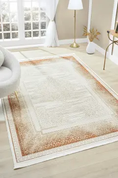 Seyran Halı Asya Akrilik salon Halısı 525 Terra