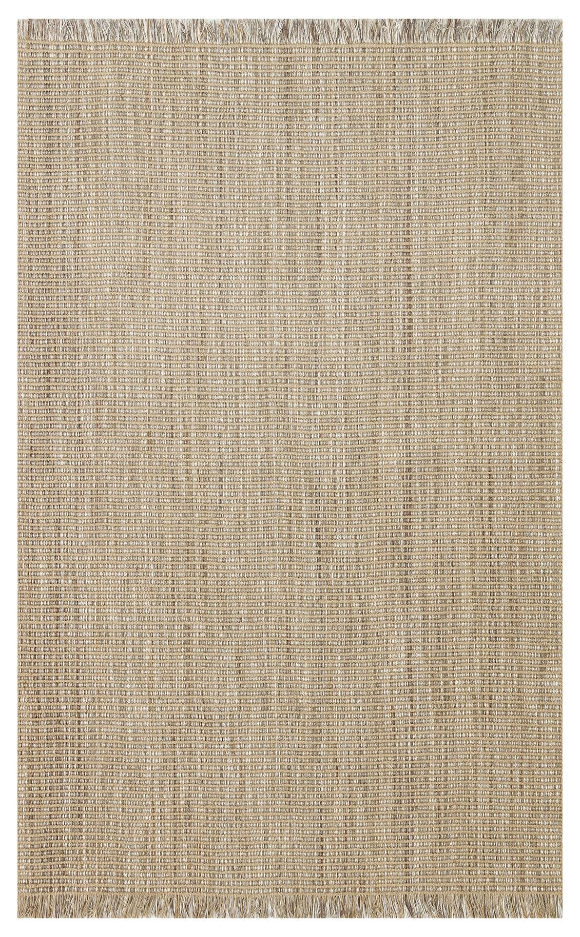 Eko Halı Doha Jüt Çift Taraflı Kilim – Modern ve Doğal Tasarım DH01 Beige