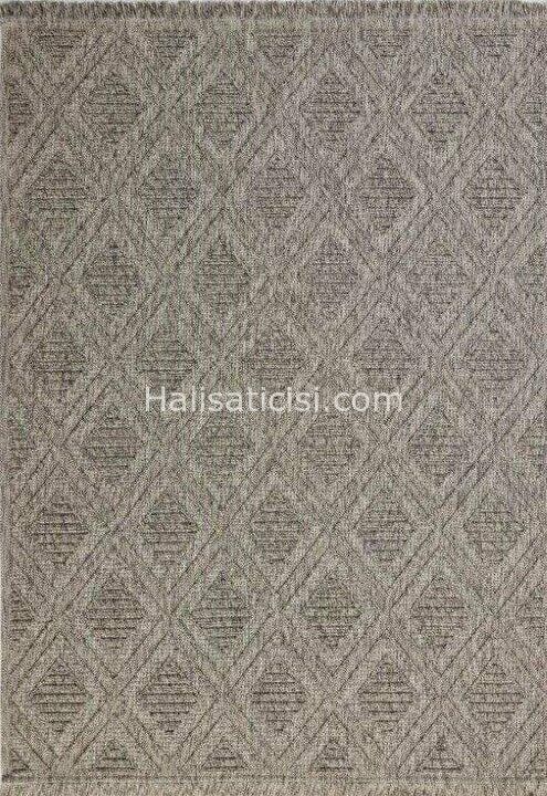 Gümüşsuyu Halı Deco Garden 15772 Gri 100X200