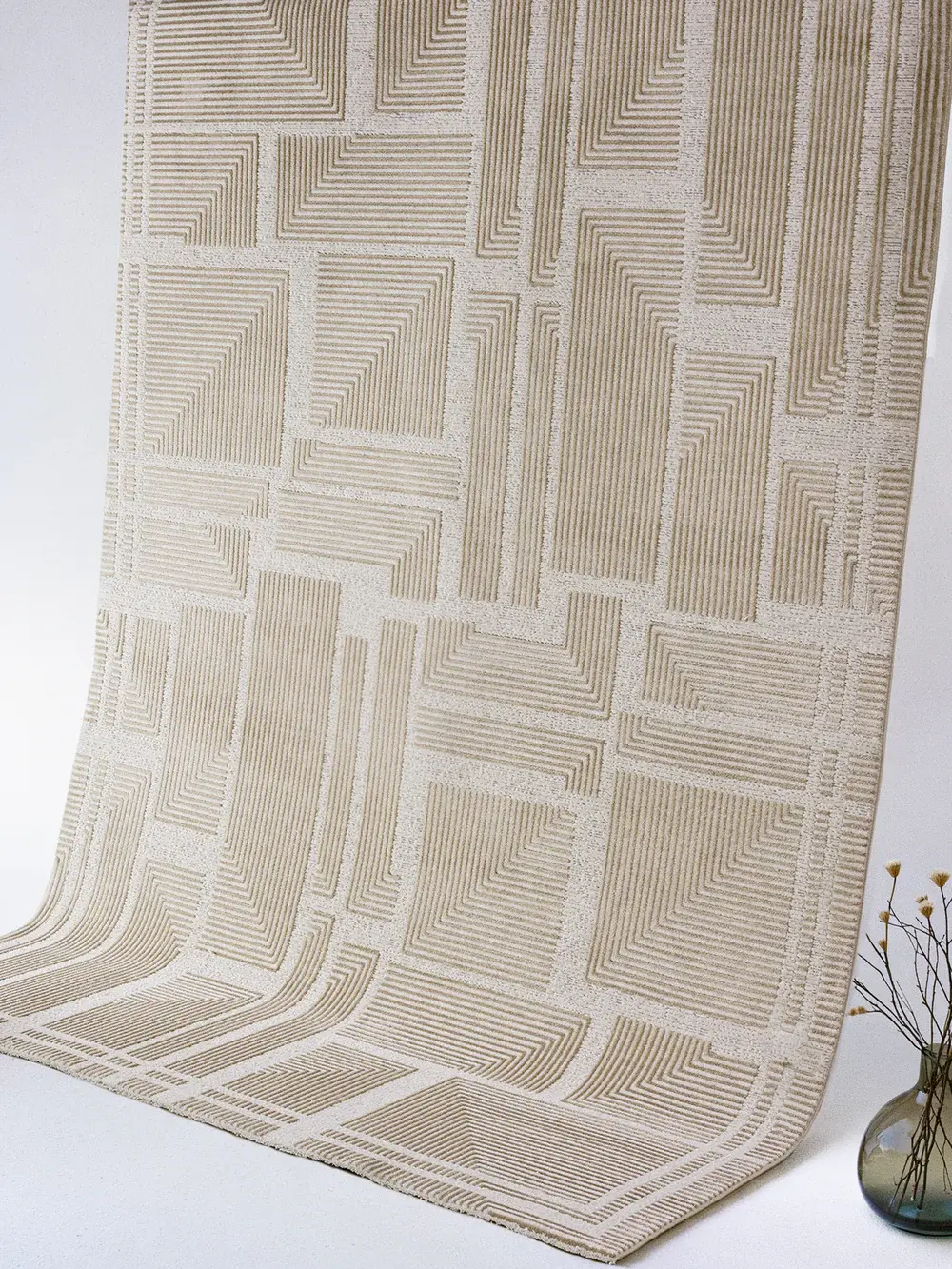 Apex Mono Luxe Salon Halısı 4033 Vizon