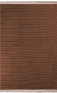 Toprak Halı Düz Renk Kilim Bonita 10513 Bakır 100X200