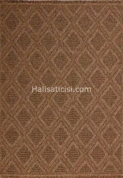 Gümüşsuyu Halı Deco Garden 15772 Kahverengi 100X200