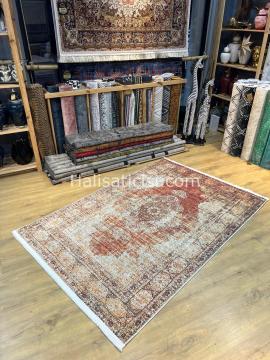 Salerno Çamaşır Makinesinde Yıkanabilir Kilim Halı HS1005 100X200