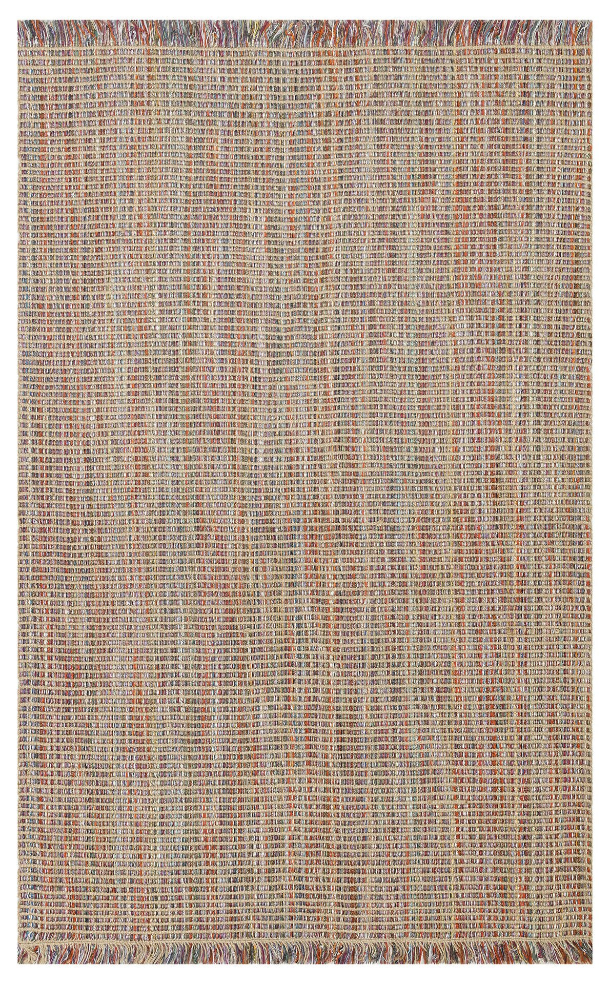 Eko Halı Doha Jüt Çift Taraflı Kilim – Modern ve Doğal Tasarım DH01 Multy