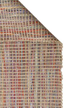 Eko Halı Doha Jüt Çift Taraflı Kilim – Modern ve Doğal Tasarım DH01 Multy