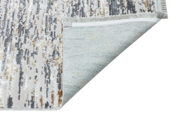 Apex Halı Lucca İnce Özel Ölçü Kesim Halı 6032 Antrasit Sarı