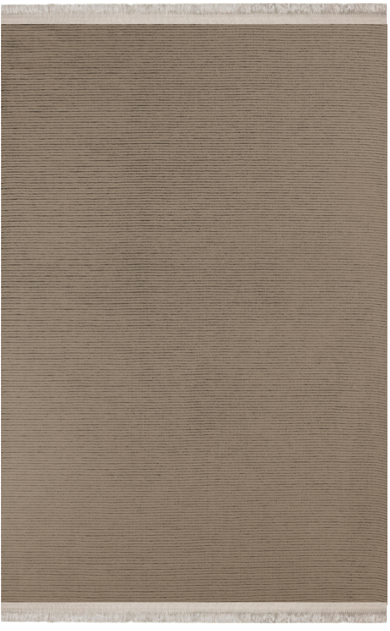Toprak Halı Düz Renk Kilim Bonita 10513 Bej 100X200