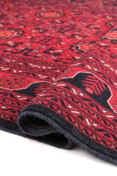 Bahariye Halı İnci Afgan Desen Yün Halı İN01