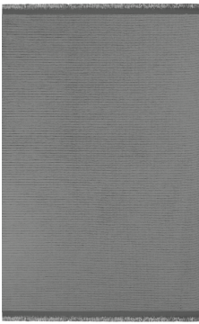 Toprak Halı Düz Renk Kilim Bonita 10513 Gri 100X200