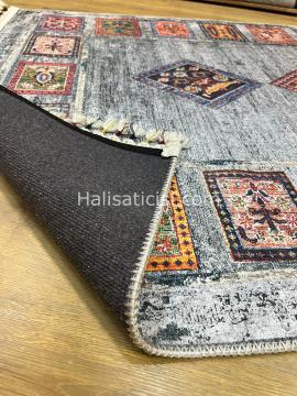 Salerno Çamaşır Makinesinde Yıkanabilir Kilim Halı HS1007