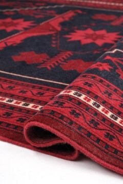 Bahariye Halı İnci Afgan Desen Yün Halı İN02