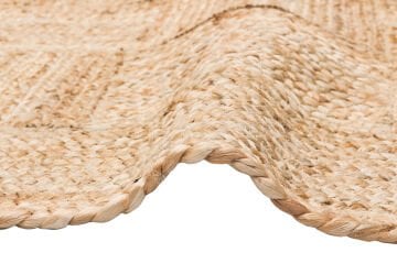 Eko Halı Echo El Dokuma Naturel Jüt Hasır Halı ECH06 Natural