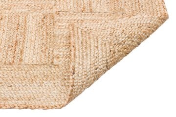 Eko Halı Echo El Dokuma Naturel Jüt Hasır Halı ECH06 Natural