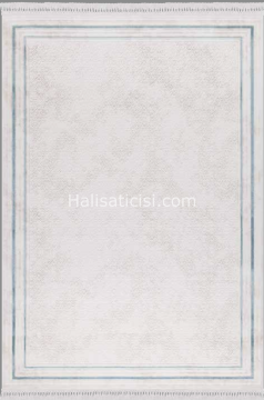 FLORA HALI AYŞIL 5895A Mavi