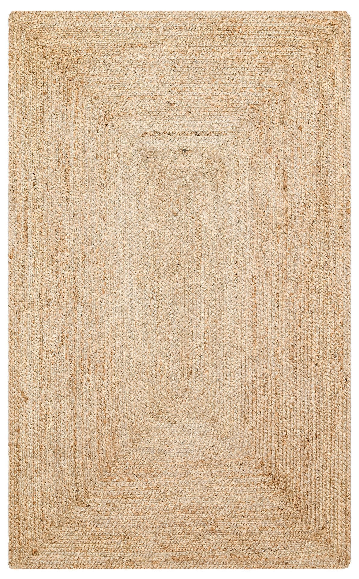 Eko Halı Echo El Dokuma Naturel Jüt Hasır Halı 10 Natural
