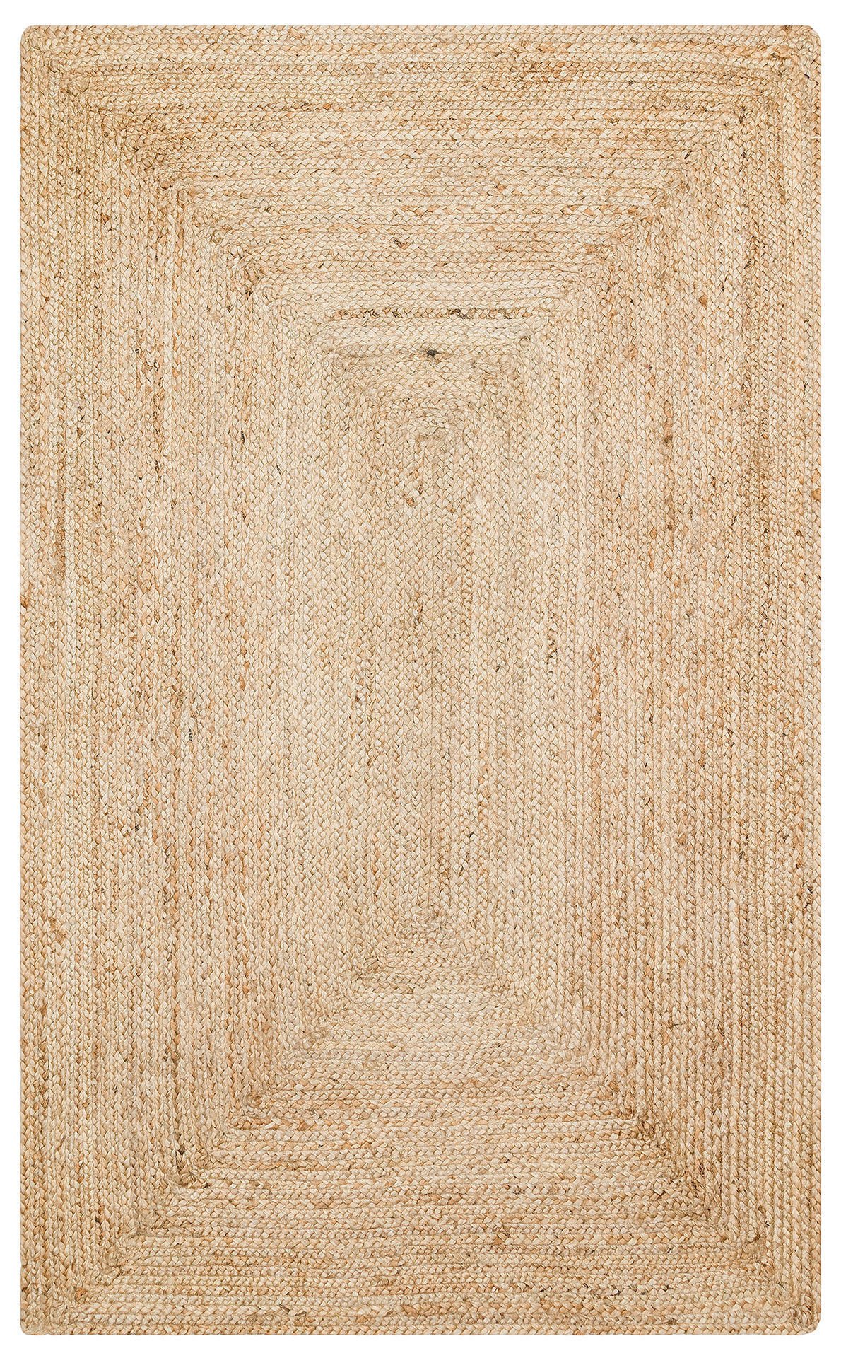 Eko Halı Echo El Dokuma Naturel Jüt Hasır Halı 10 Natural