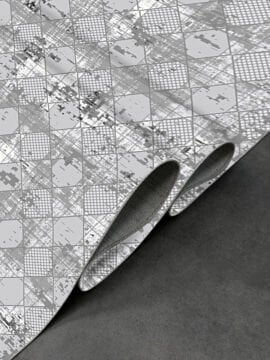 Woolen Halı Pera Akrilik Halı 4511 GRİ