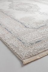 Bahariye Halı Ezgi TW 5664 BEYAZ MAVİ