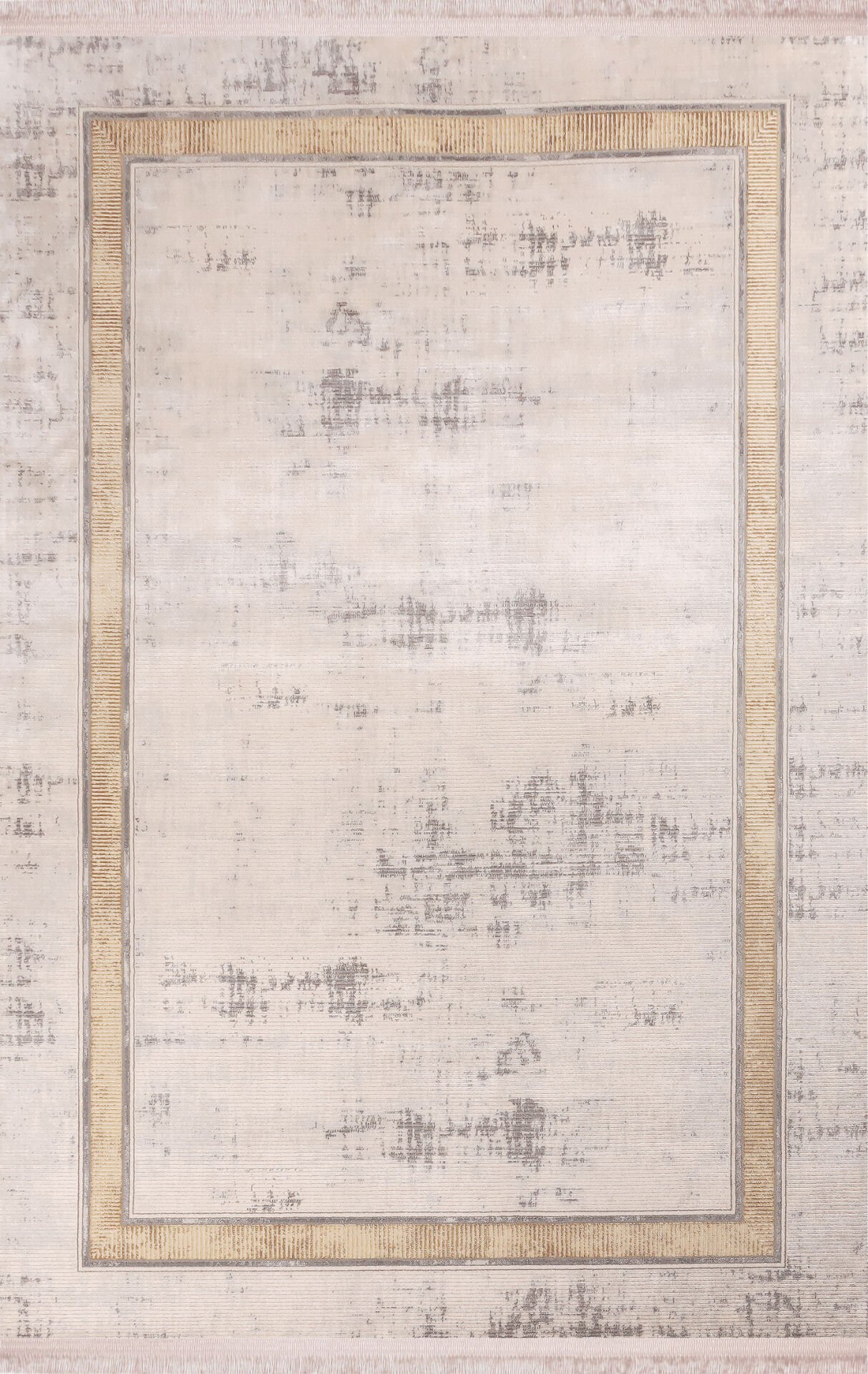 Nexus Halı J Adore Yumuşak Yüzeyli Eskitme Halı  4728A Gold 100x200