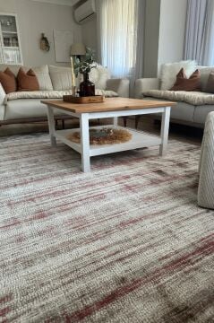 Apex Halı Truva Akrilik Özel Ebat Kesim Halı 6632 Marsala