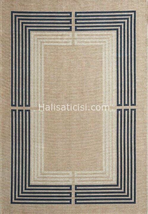 Gümüşsuyu Halı Deco Retro 14347 Lacivert 160X230