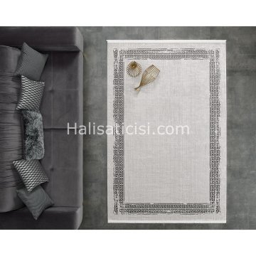 Gümüşsuyu Halı Black&Brown 11298 Gri
