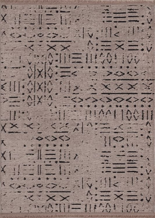 Melidia Halı Ahu Kilim 8011-VİZON