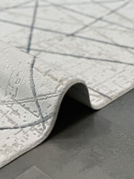 Woolen Halı Dior Akrilik Halı 4252 MAVİ