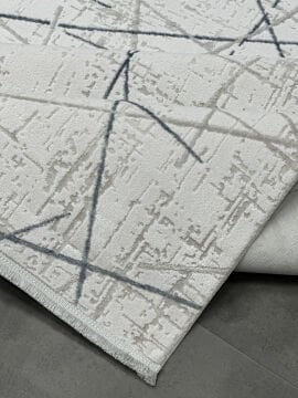 Woolen Halı Dior Akrilik Halı 4252 MAVİ