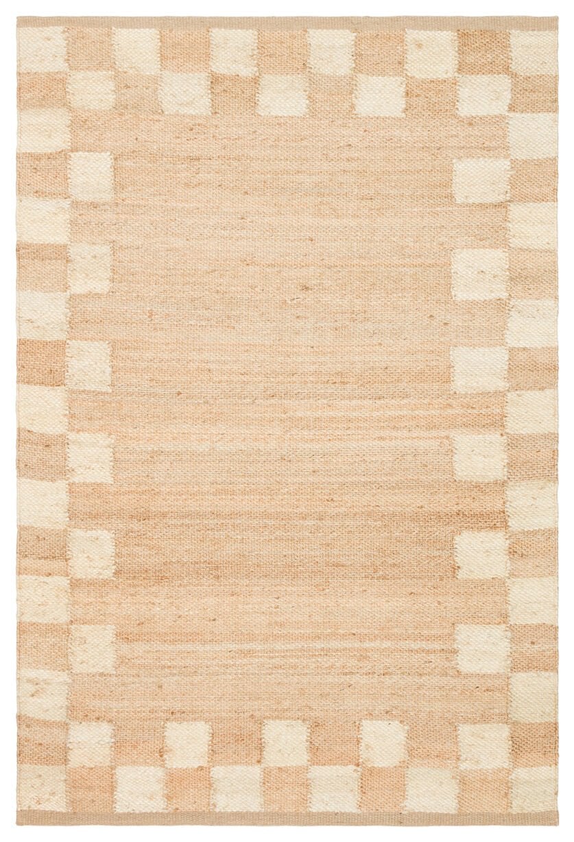 Eko Halı Echo El Dokuma Naturel Jüt Hasır Halı 13 Natural White