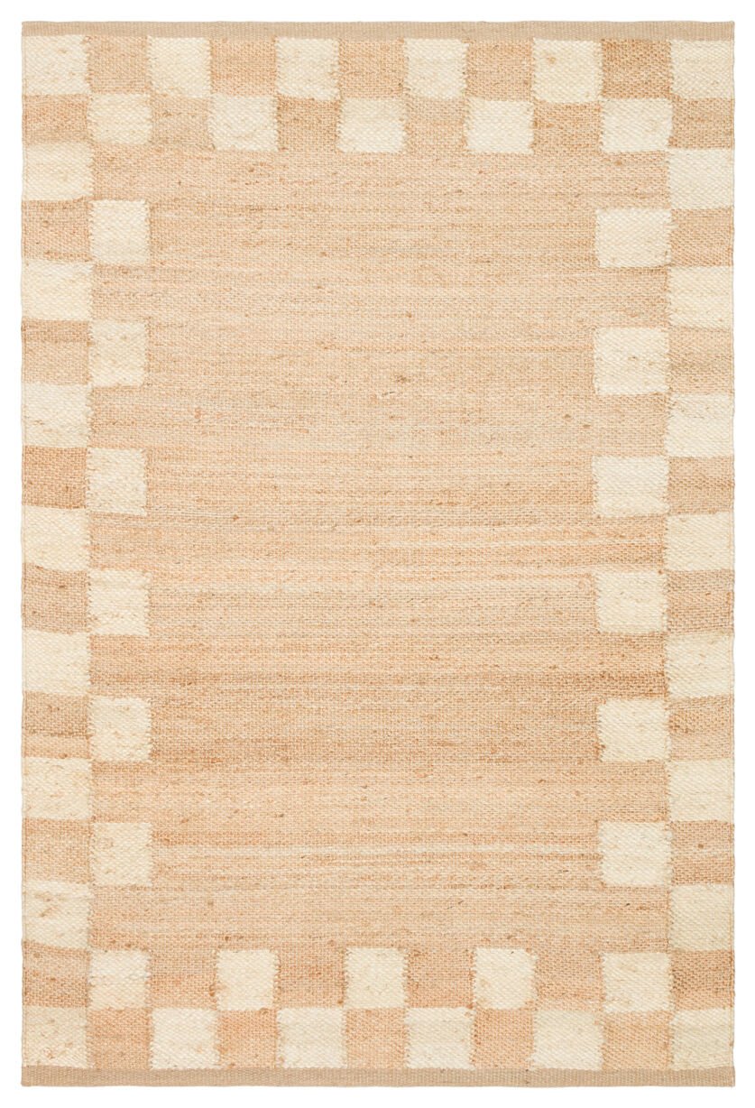 Eko Halı Echo El Dokuma Naturel Jüt Hasır Halı 13 Natural White