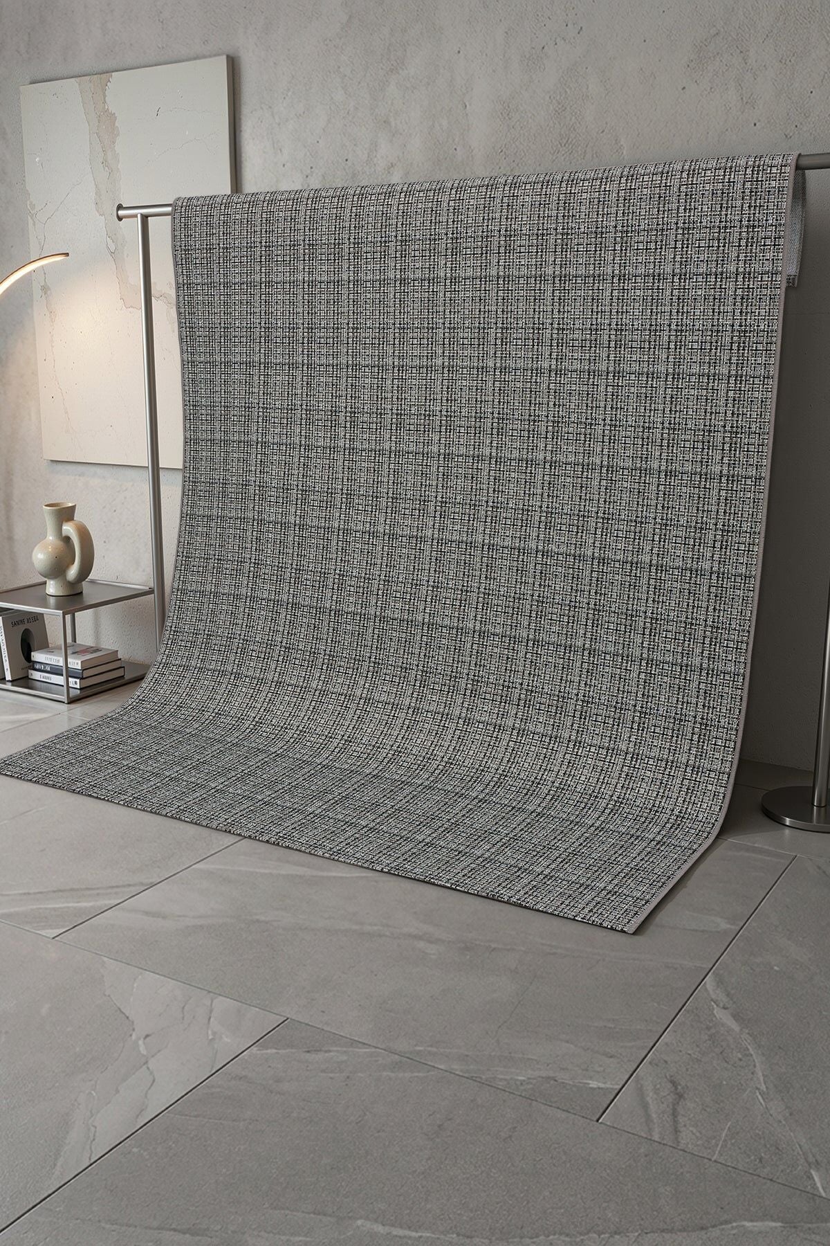 Apex Halı Sisal Premium 1823 SP Gri Antrasit