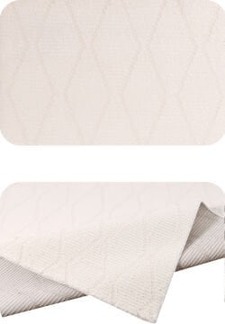 Nexus Halı Uomo Kesme Halı 1066A-KREM