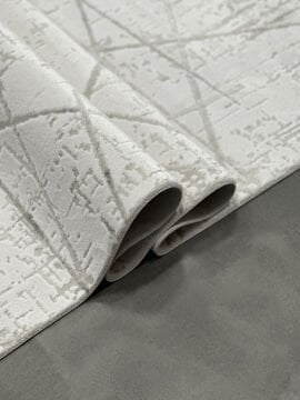 Woolen Halı Dior Akrilik Halı 4253 GRİ