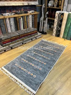 Salerno Çamaşır Makinesinde Yıkanabilir Kilim Halı HS1011 100X200